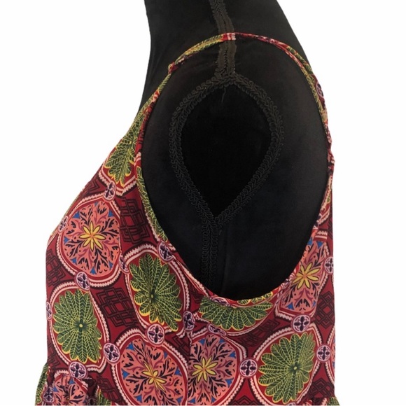 One Clothing pullover bohemian empire waist spaghetti strap tanktop extra large - Picture 4 of 9